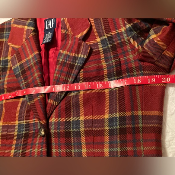 Vintage GAP Plaid Blazer - Picture 7 of 8